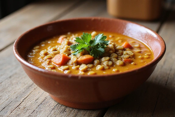 Sopa de Lentejas Reconfortante